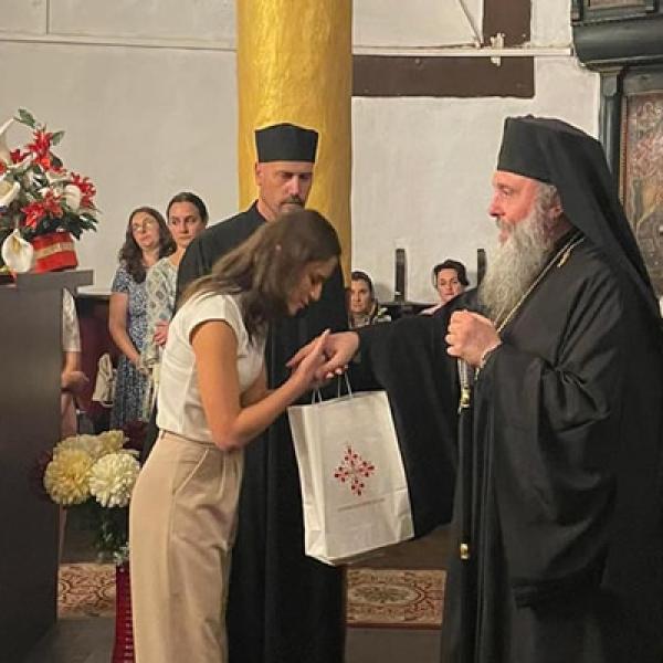 Благослов од Делчевско-каменичката епархија за наградените на меѓународната Гео-олимпијада